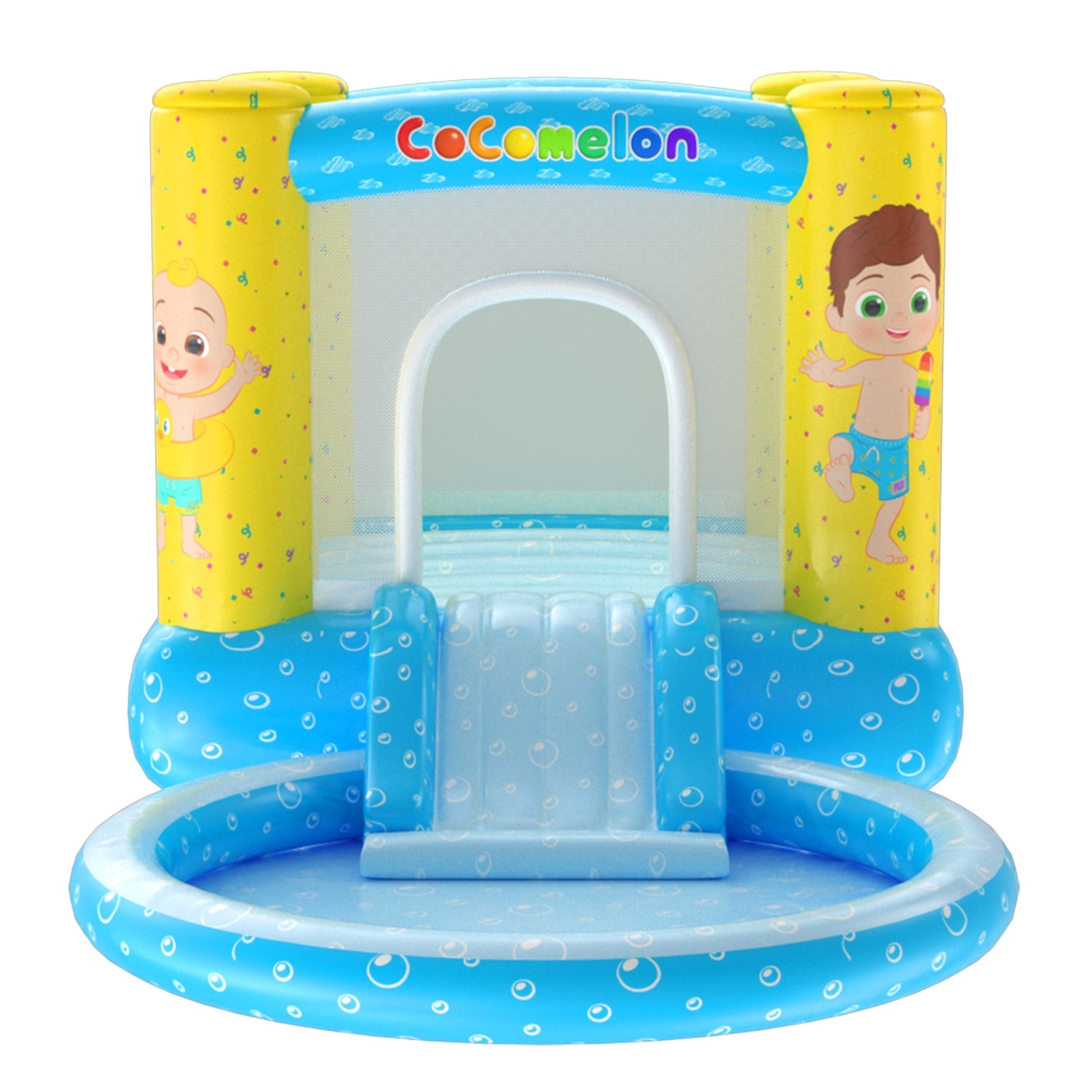 CoComelon Jump N' Slide Bouncers (Includes Electric Air Pump)