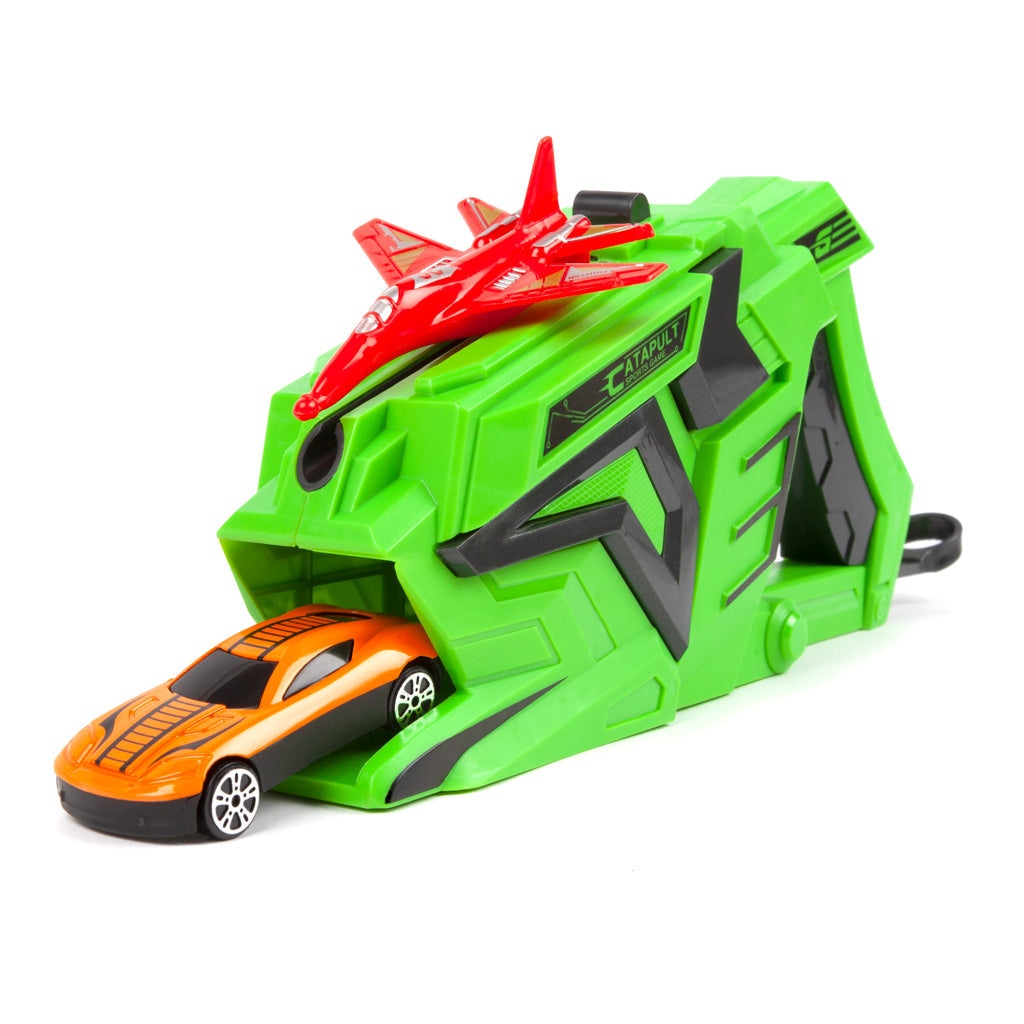 Conjunto de juego lanzador de acrobacias Cruisers Diecast de 19 piezas