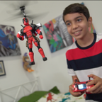 Deadpool 2 Flying Figure