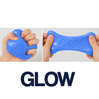 6Pk Mojis Glitter Ice Swirls Glow Squishes