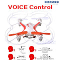 FX-4V Voice Control 2.4GHz 4CH RC Drone