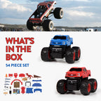 Set de juego Monster Truck Mayhem [54 piezas]