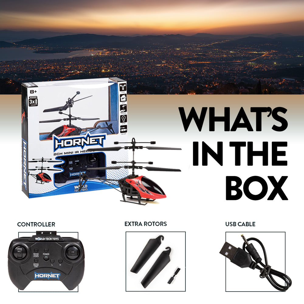 Hornet 2CH IR Helicopter – World Tech Toys
