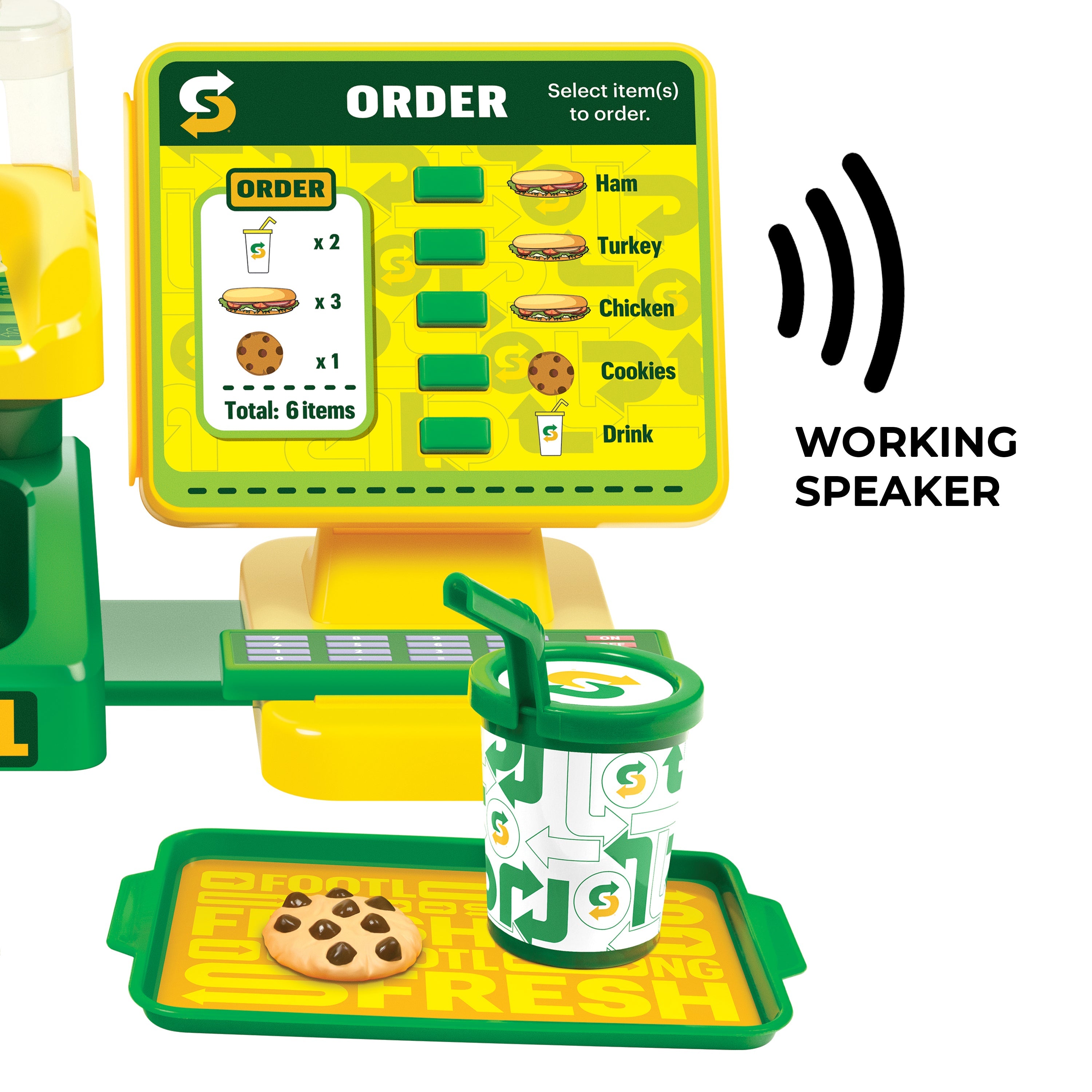 Subway Sandwich Playset for kids 53 Piece – World Tech Toys