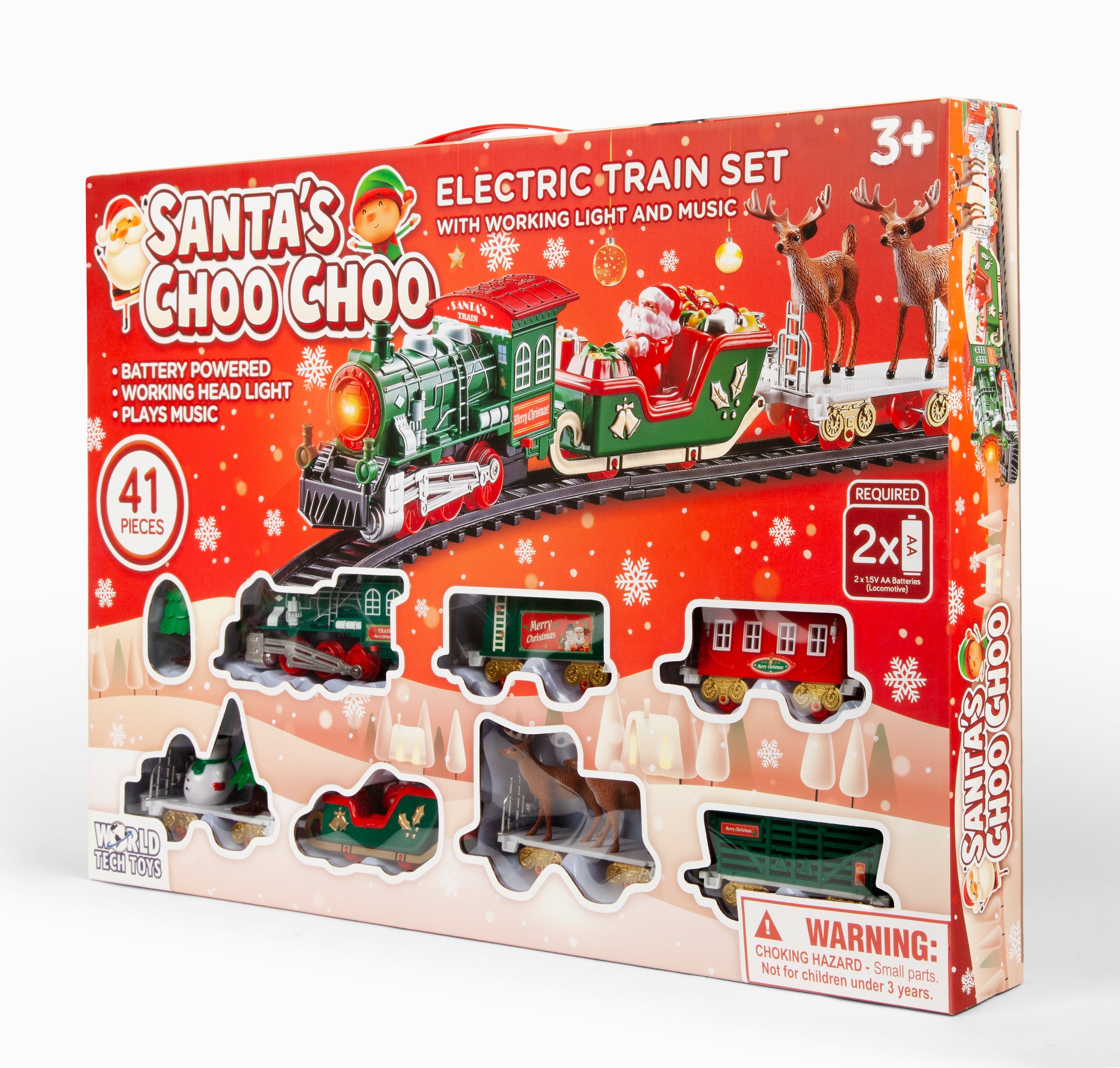 El tren Choo Choo de Santa - Set de tren de Navidad