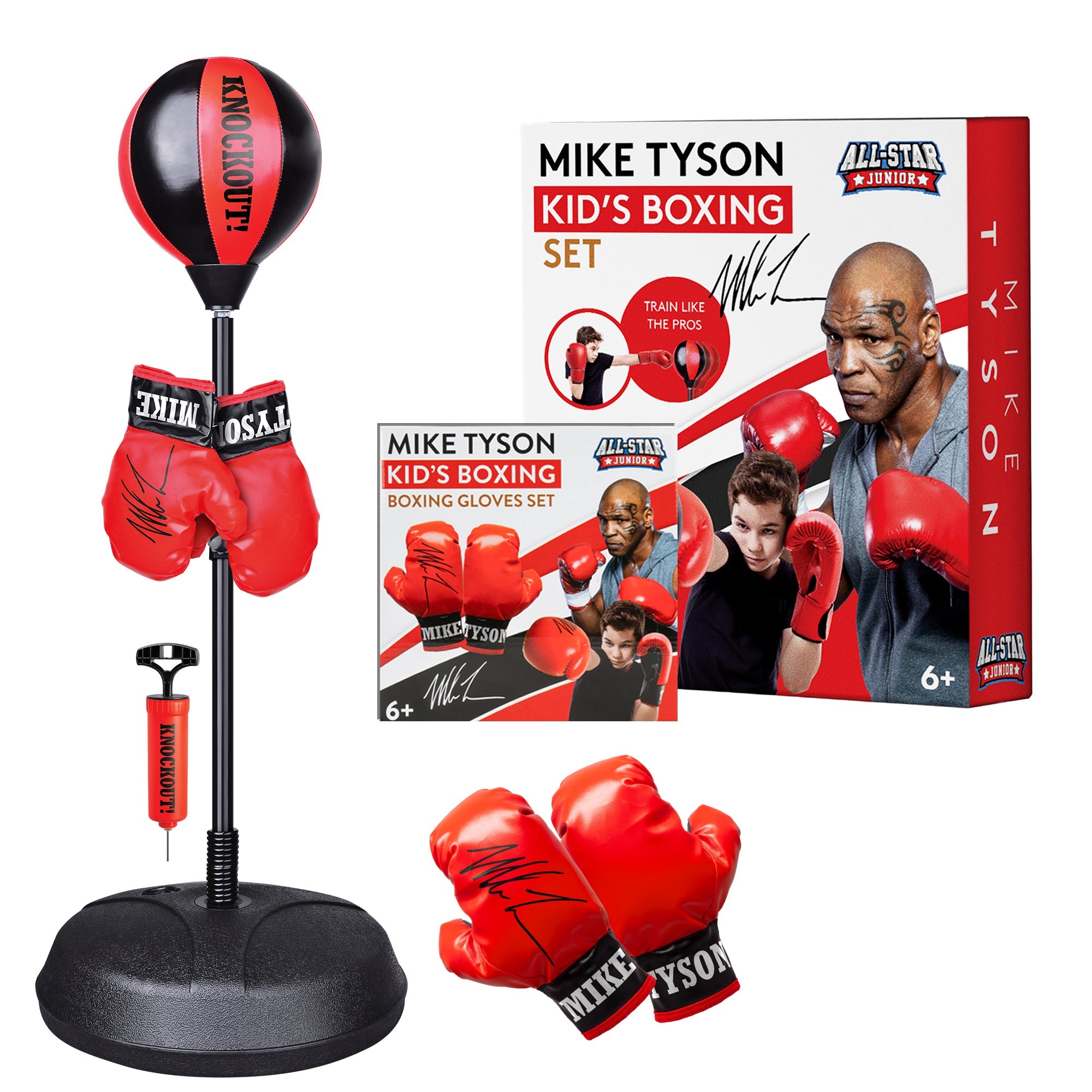 Set de boxeo para niños Mike Tyson