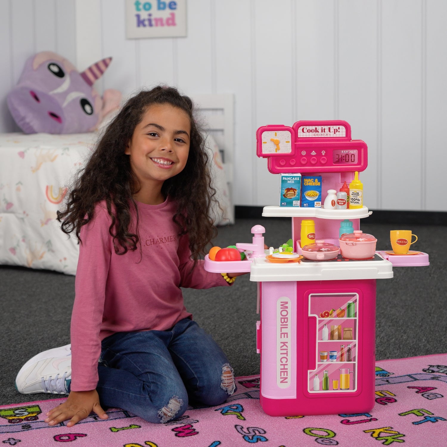 4in1 Mobile Kitchen 41 Piece Playset – World Tech Toys