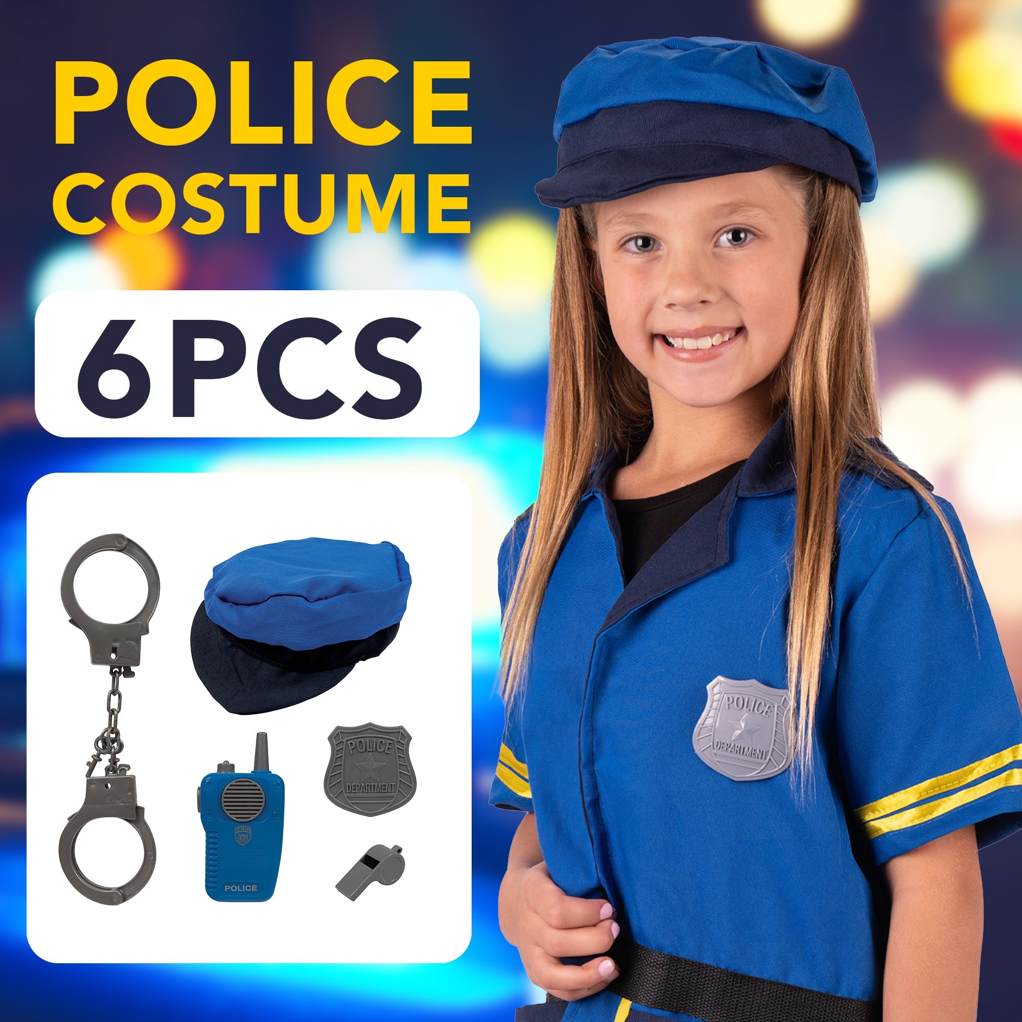 Disfraz de policía