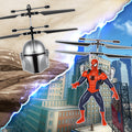 Star Wars Mandalorian Helmet & Spider-Man Flying Figure Bundle