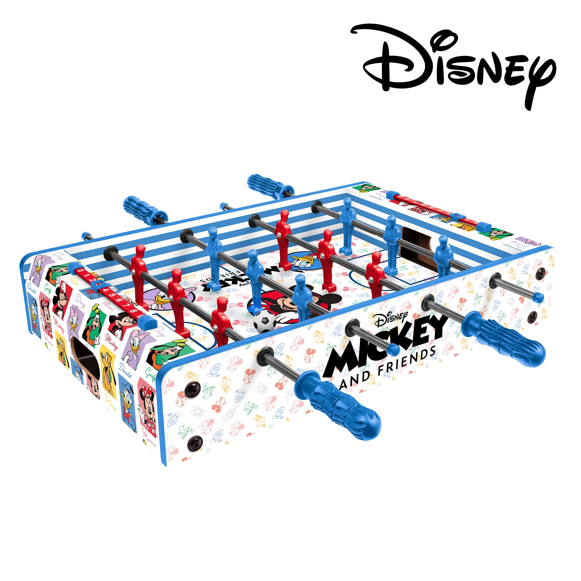 Mickey Mouse Wooden Tabletop Foosball Game