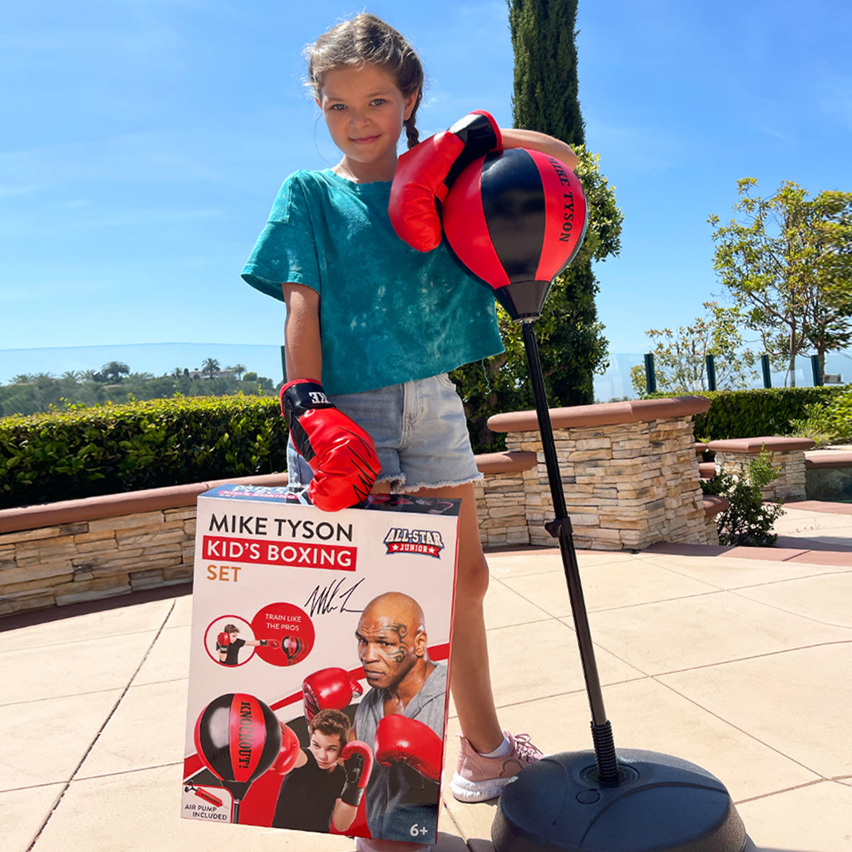 Set de boxeo para niños Mike Tyson
