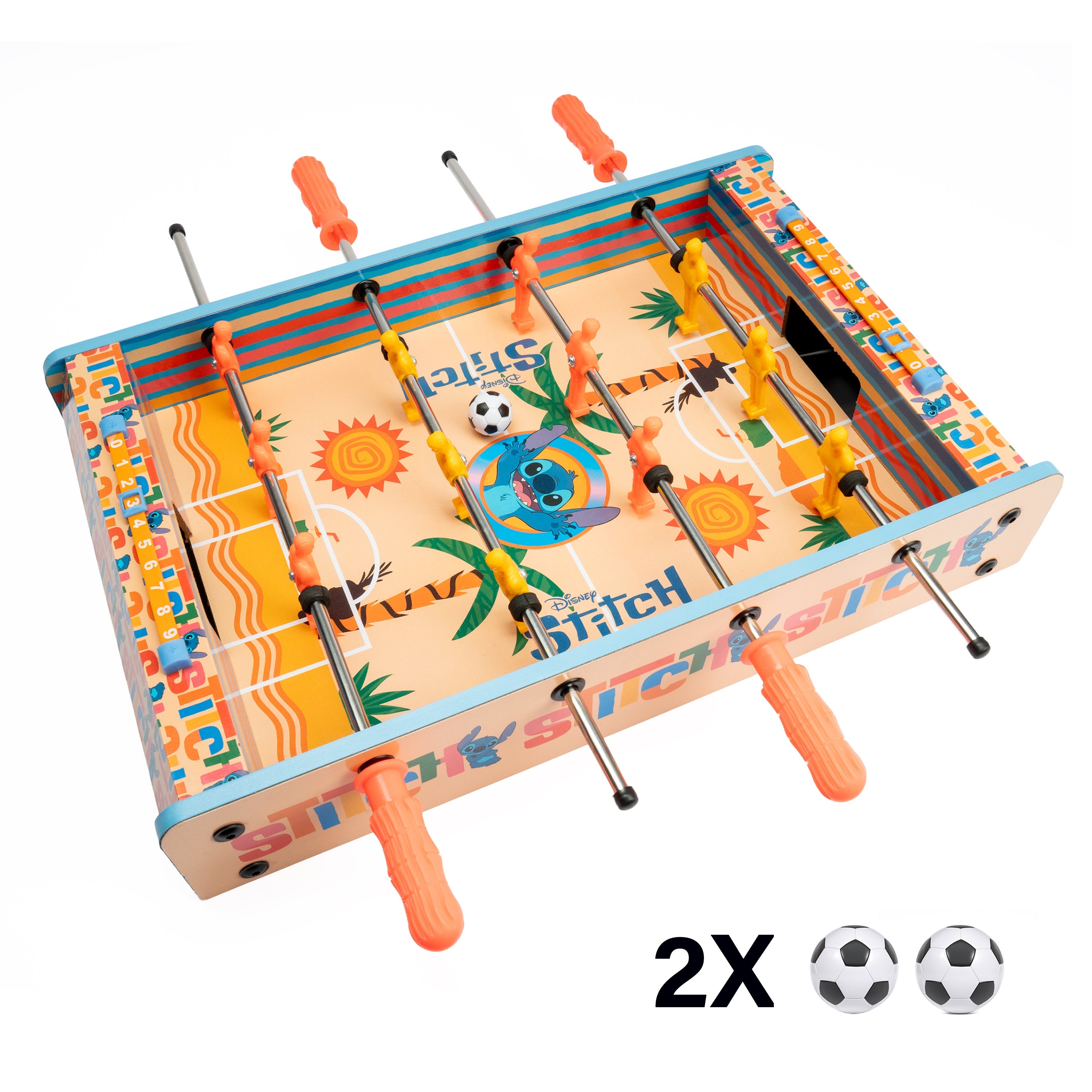 Disney Stitch Wooden Tabletop Foosball Game
