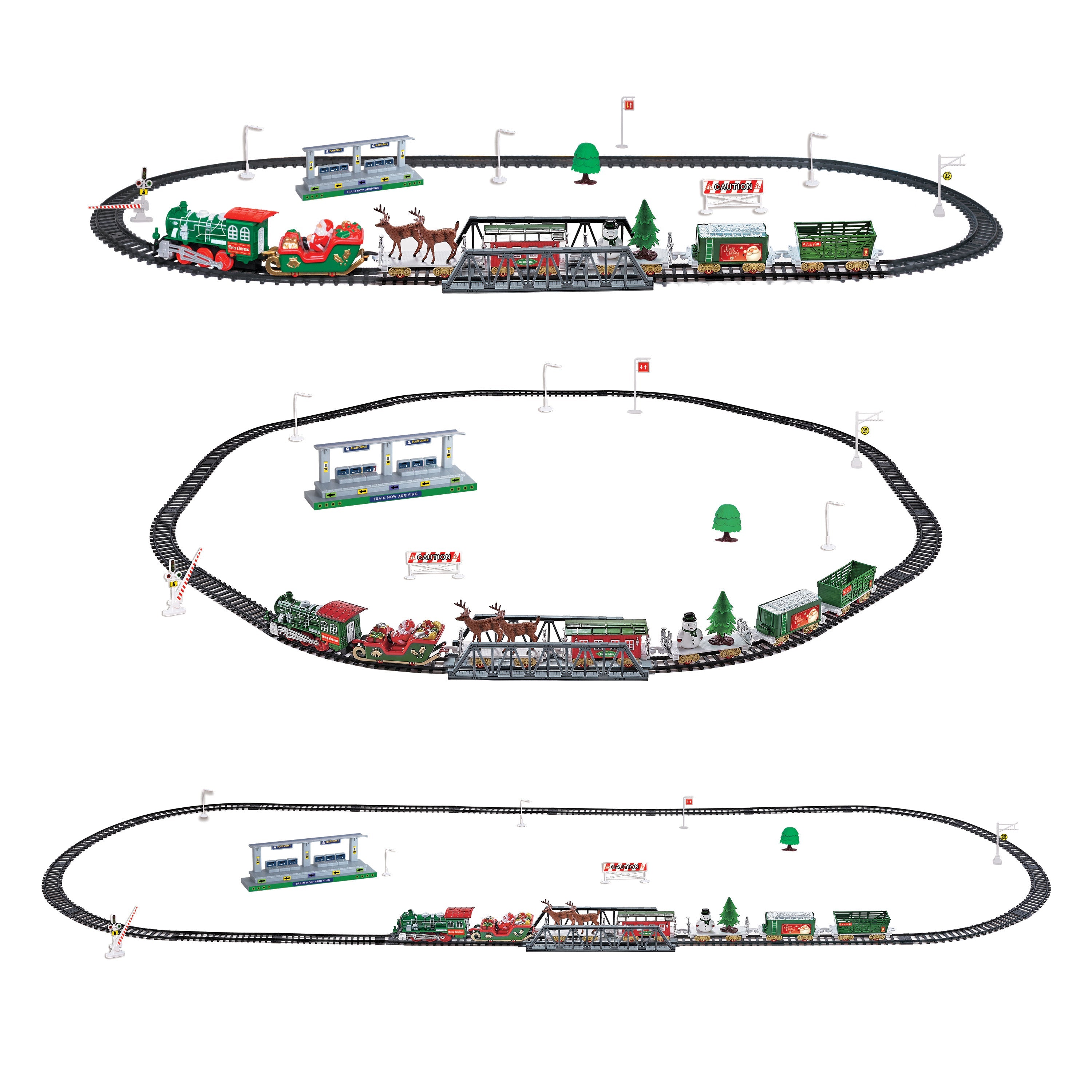 El tren Choo Choo de Santa - Set de tren de Navidad