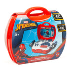 Juego de herramientas de 19 piezas en maleta de manitas de Spider-Man