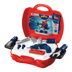Juego de herramientas de 19 piezas en maleta de manitas de Spider-Man