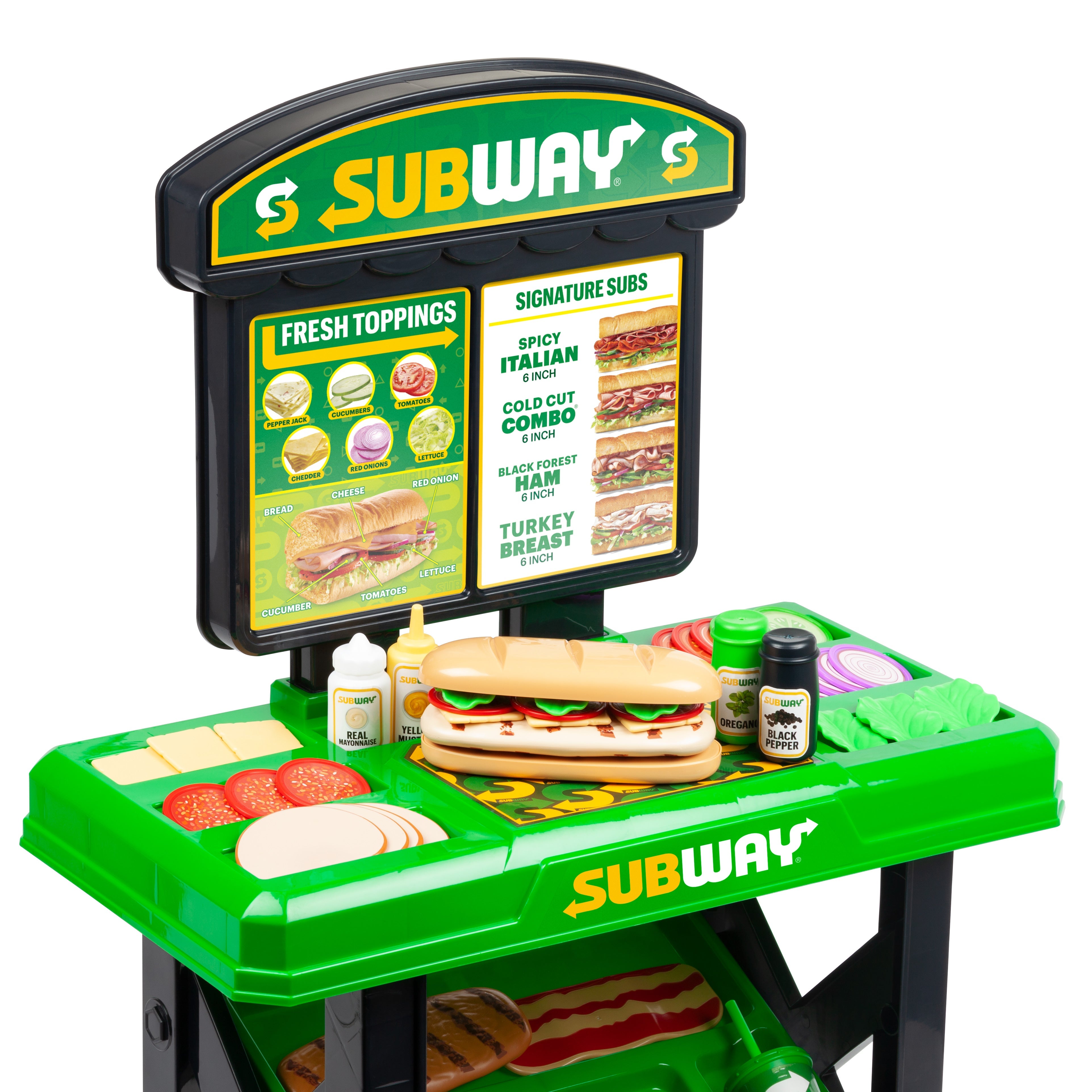 Subway Sandwich Playset for kids 53 Piece – World Tech Toys