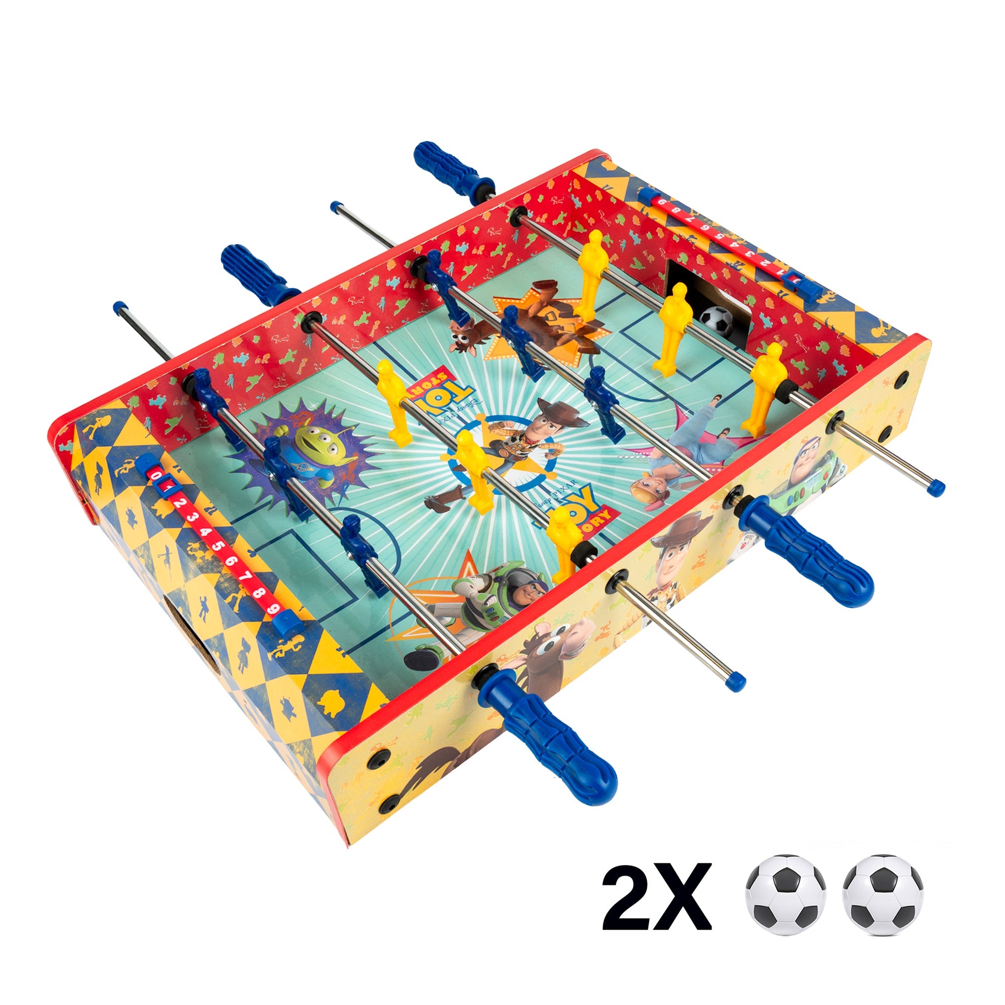 Disney Toy Story Wooden Tabletop Foosball Game