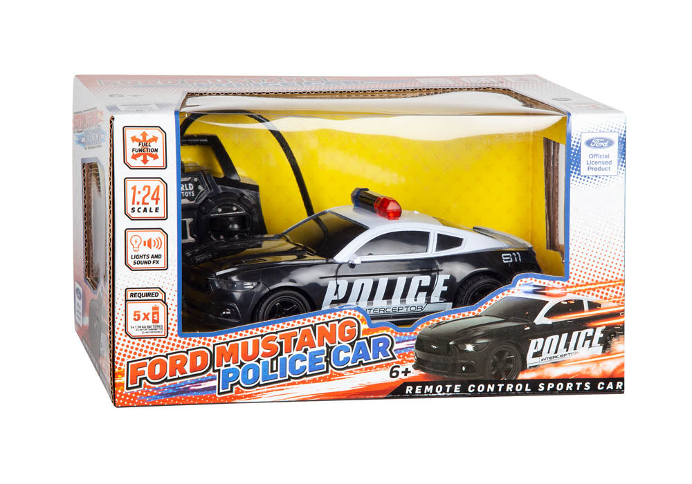 ラジコン Ford Mustang RC Police Car | HobbyTron™ – World Tech Toys