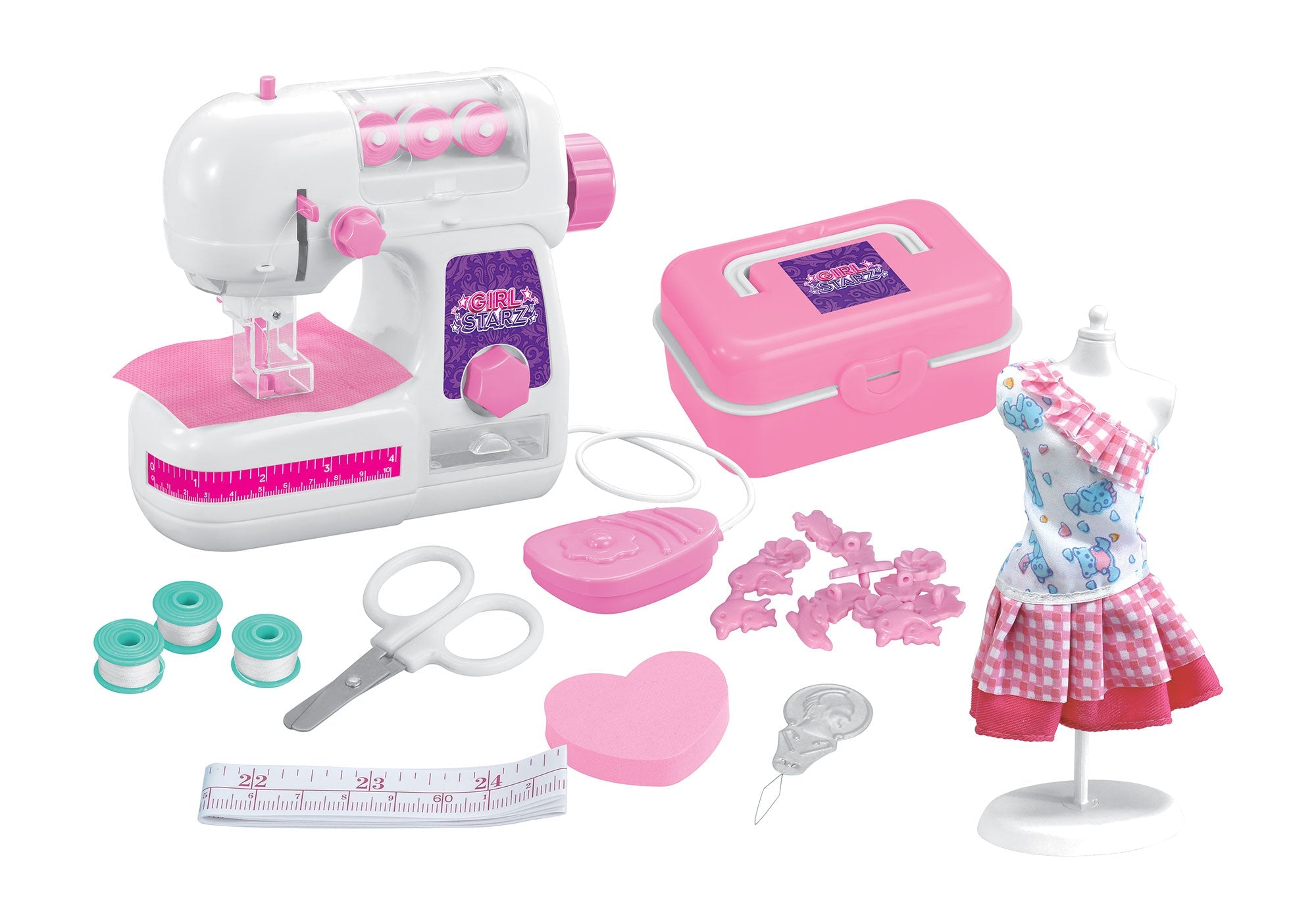 Girl Starz Kit de costura de lujo para diseñar ropa de muñecas