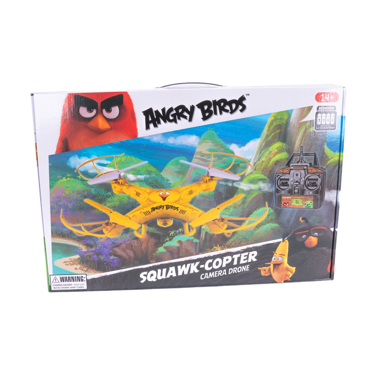 Angry Birds Licnsed chuck squawk-copter 4.5 CH 2.4GHz – World Tech