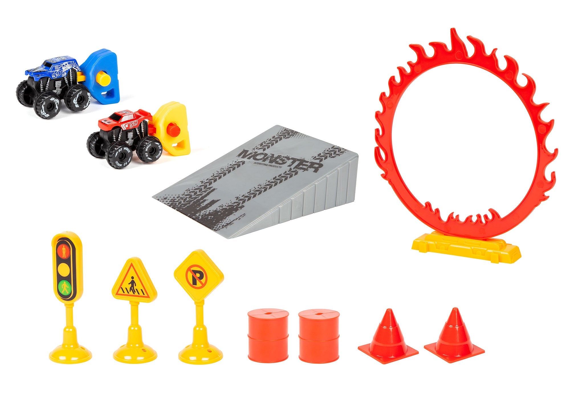 Playset de Nanocamión Monstruo
