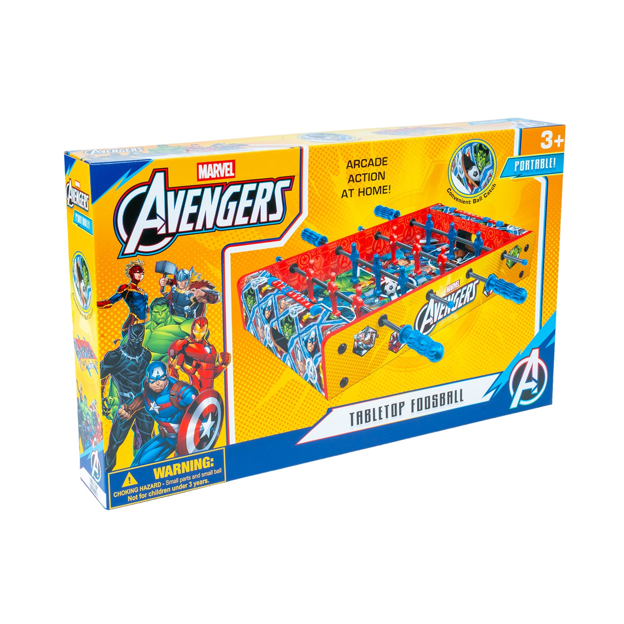 Avengers Wooden Tabletop Foosball Game
