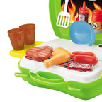 Juego de parrilla de juguete para niños (22 piezas)