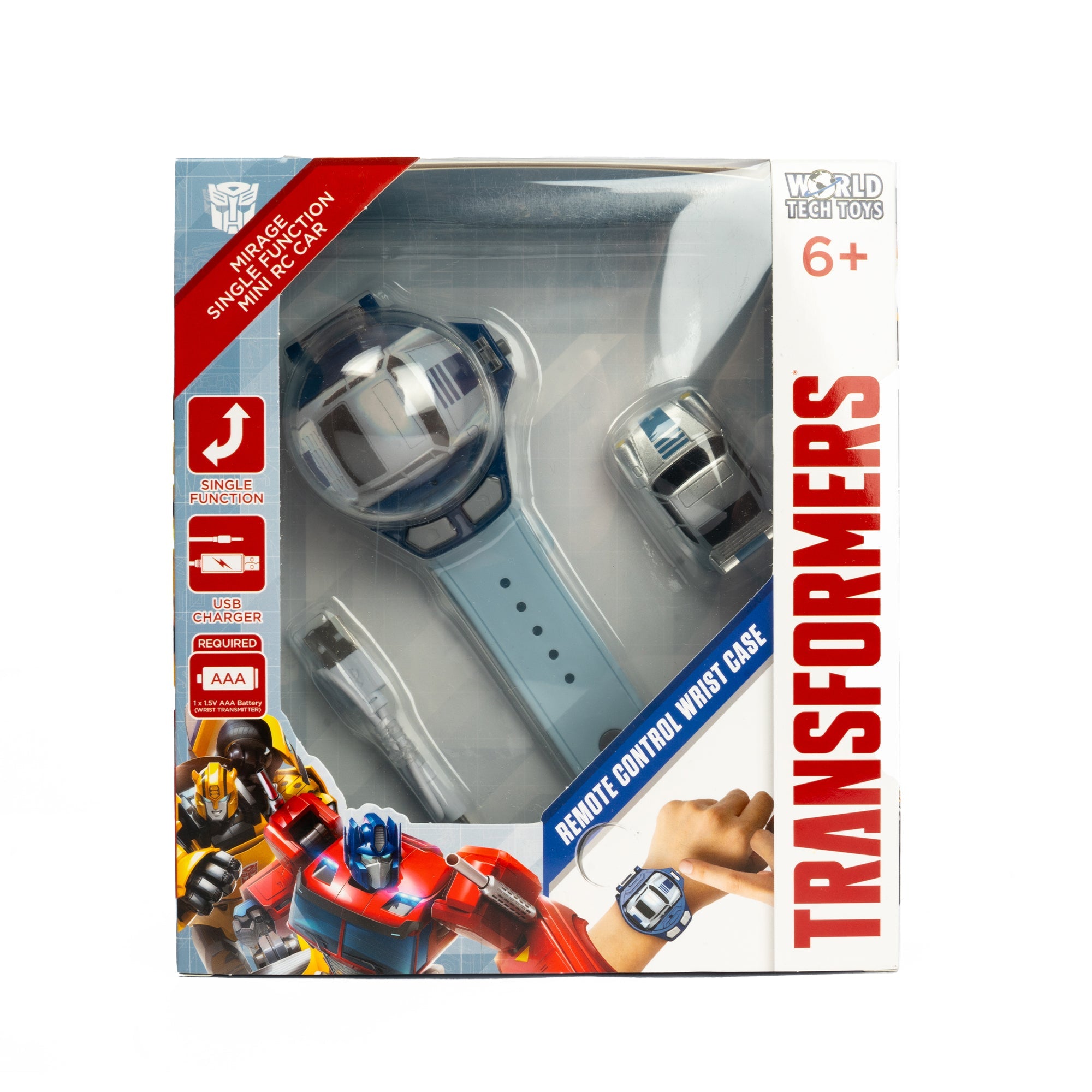 Transformers Mirage Maleta de control remoto para muñeca Coche teledirigido