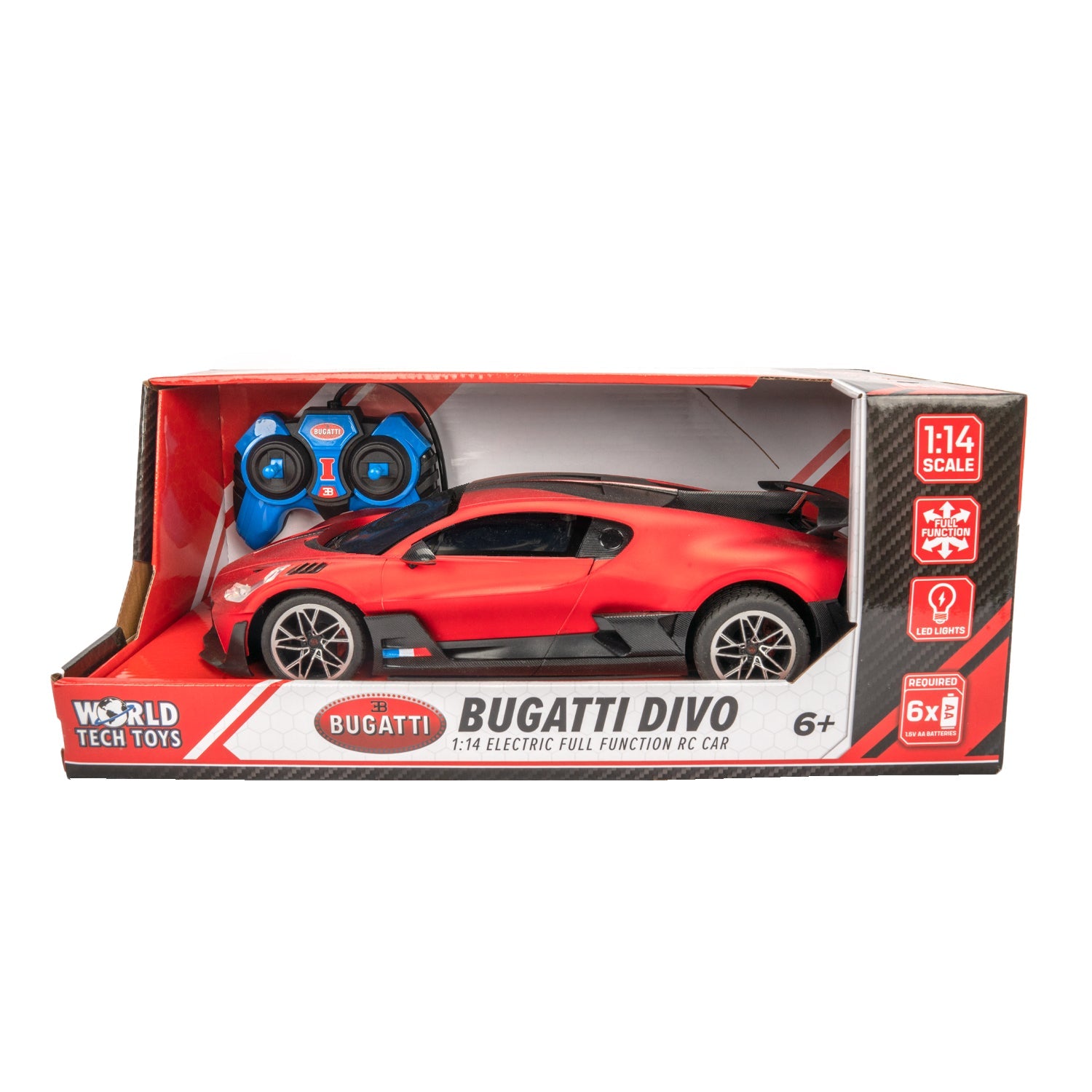 Coche RC Eléctrico Bugatti Divo [1:14]