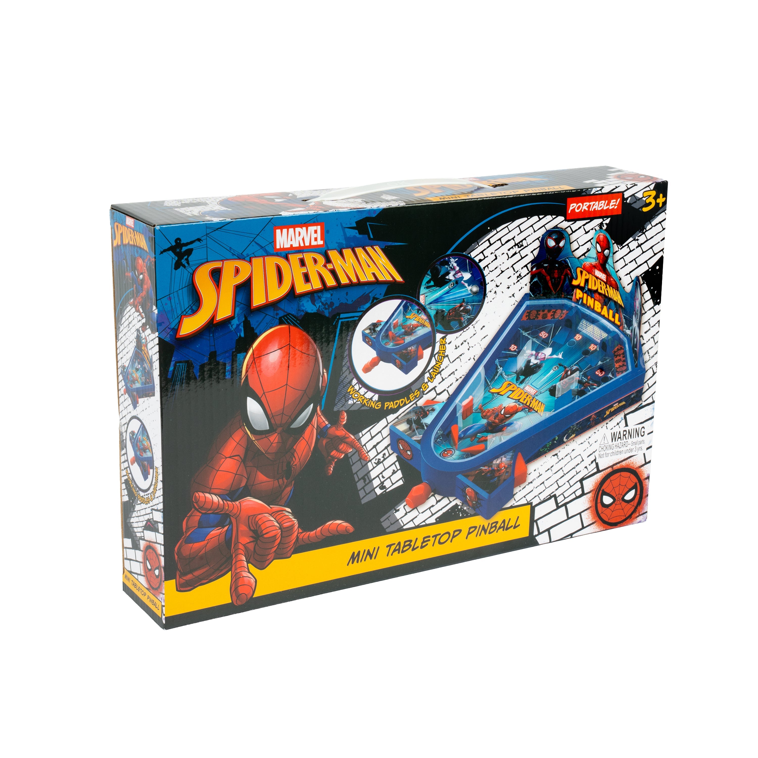 Spider-Man Mini Tabletop Pinball Game – World Tech Toys