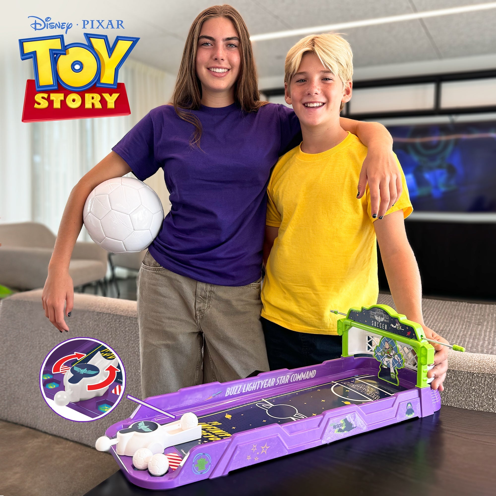 Buzz Lightyear Soccer Table Top Play Set