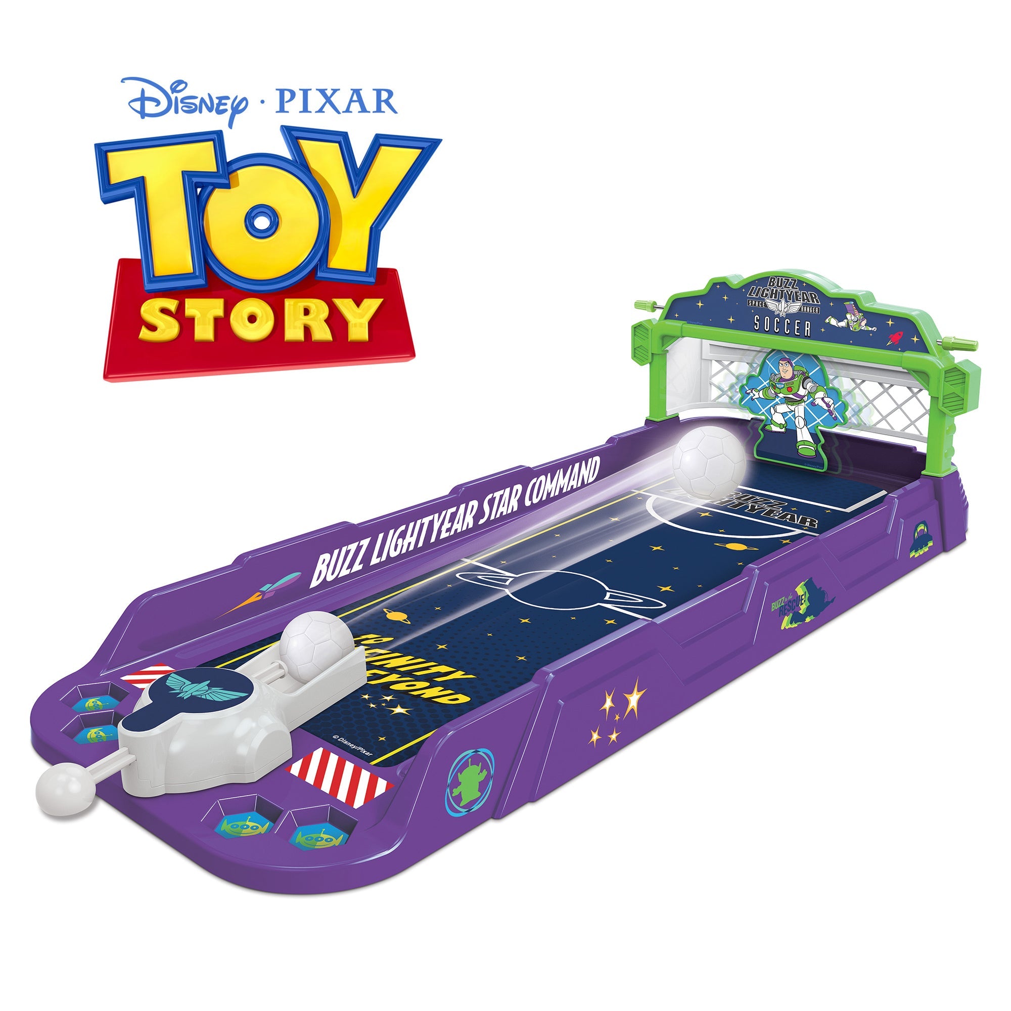 Juego de mesa de fútbol de Buzz Lightyear