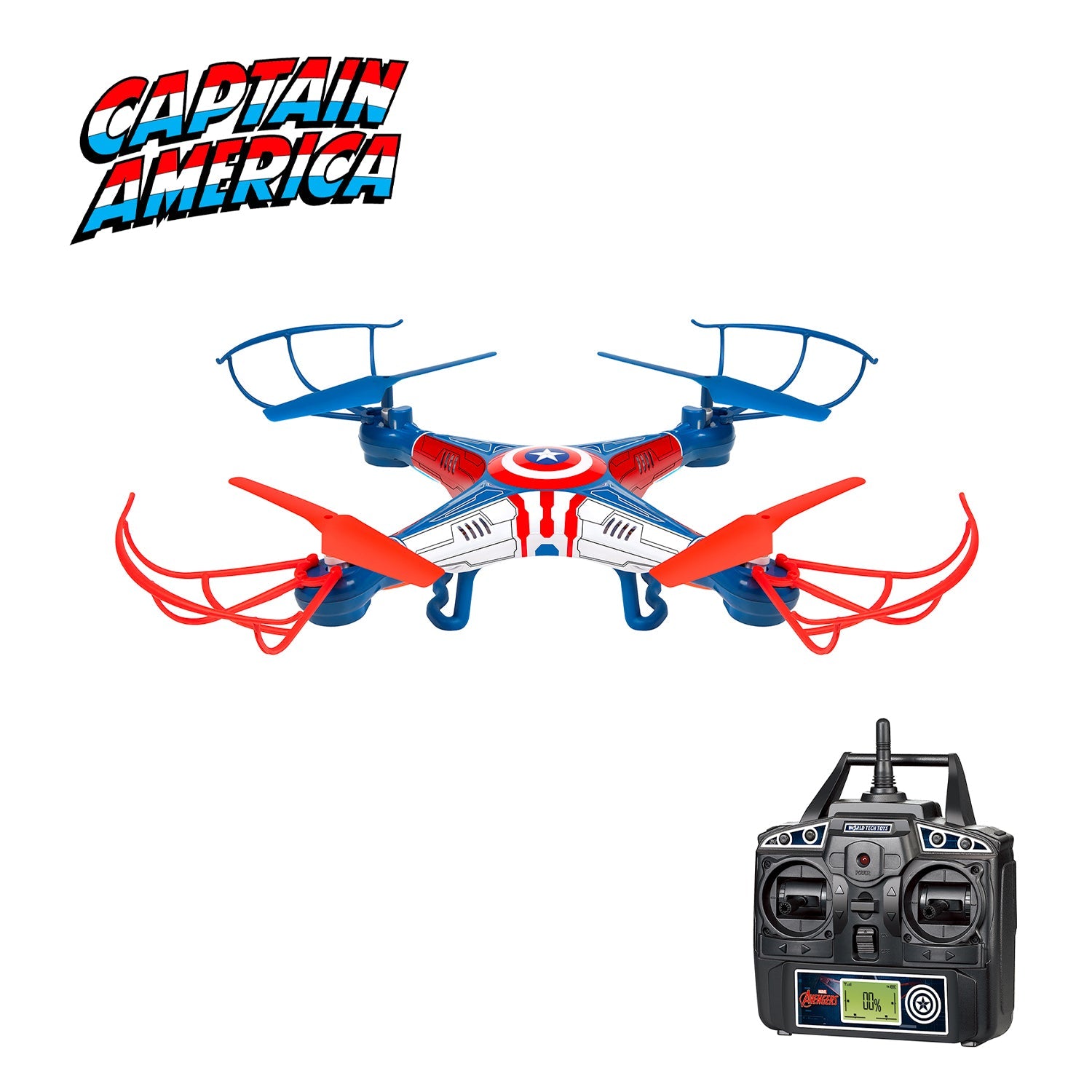 Marvel Licensed Avengers Captain America Sky Hero 2.4GHz 4.5CH RC