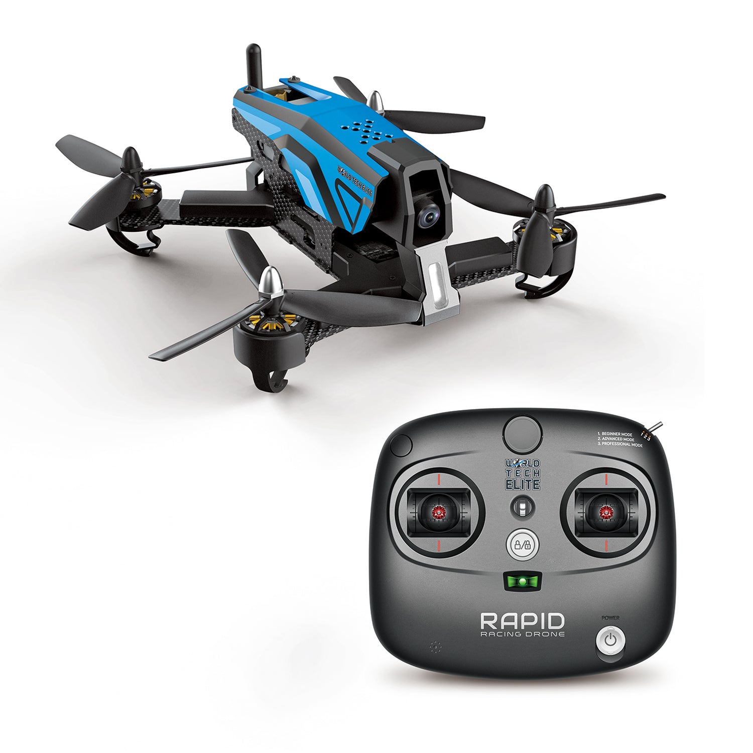 World Tech Elite Rapid Racing Drone with Camera 6CH 2.4GHz B