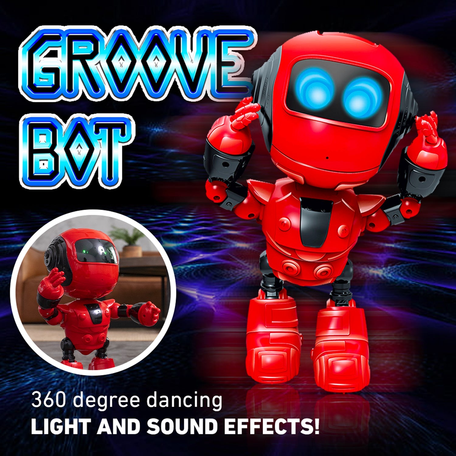 Groove Bot RC Dancing Robot – World Tech Toys
