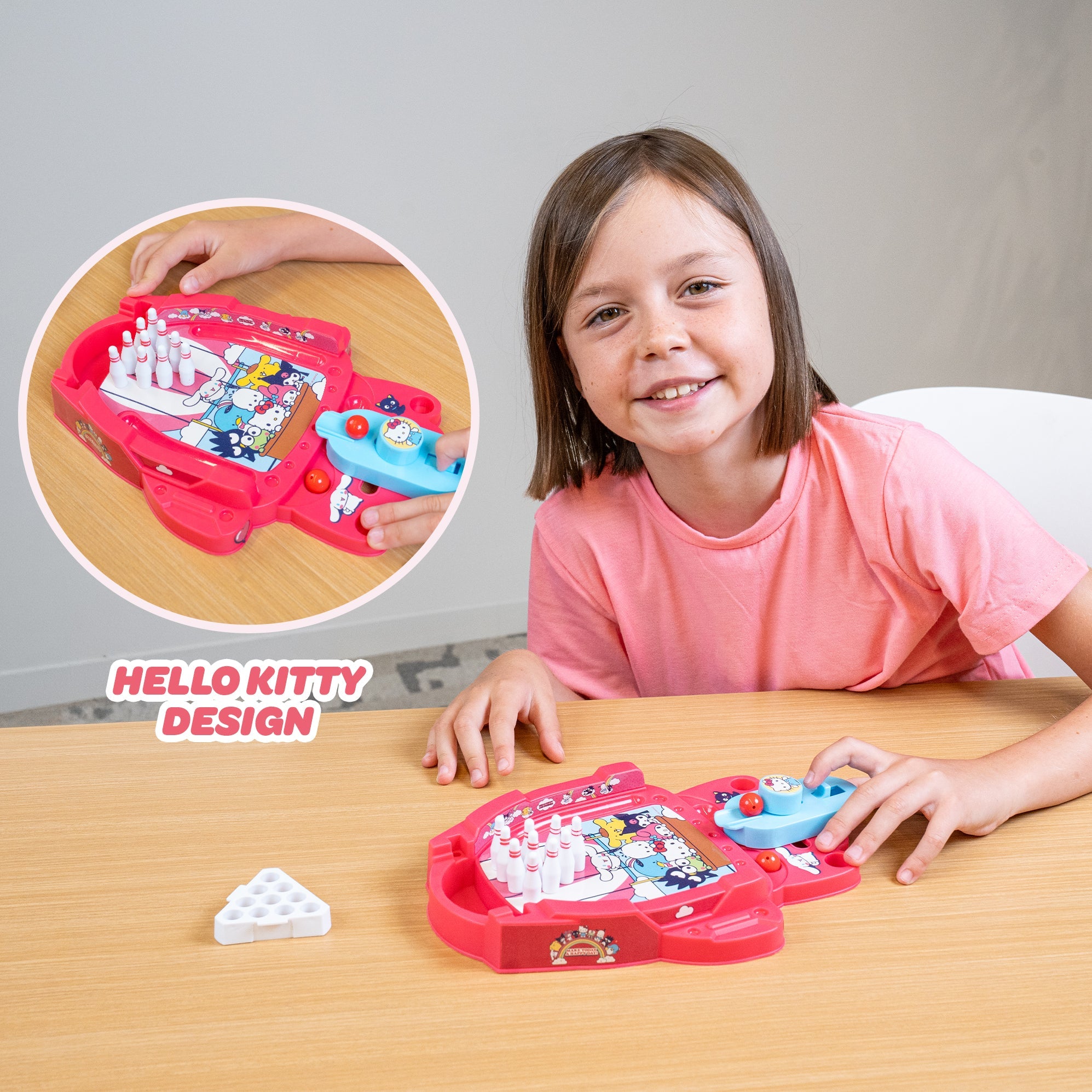 Hello Kitty Mini Tabletop Bowling Game