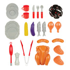 Juego de barbacoa Sizzling Chef (38 piezas)