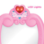 Tocador de juguete Glamour Queen para niñas (22 piezas)