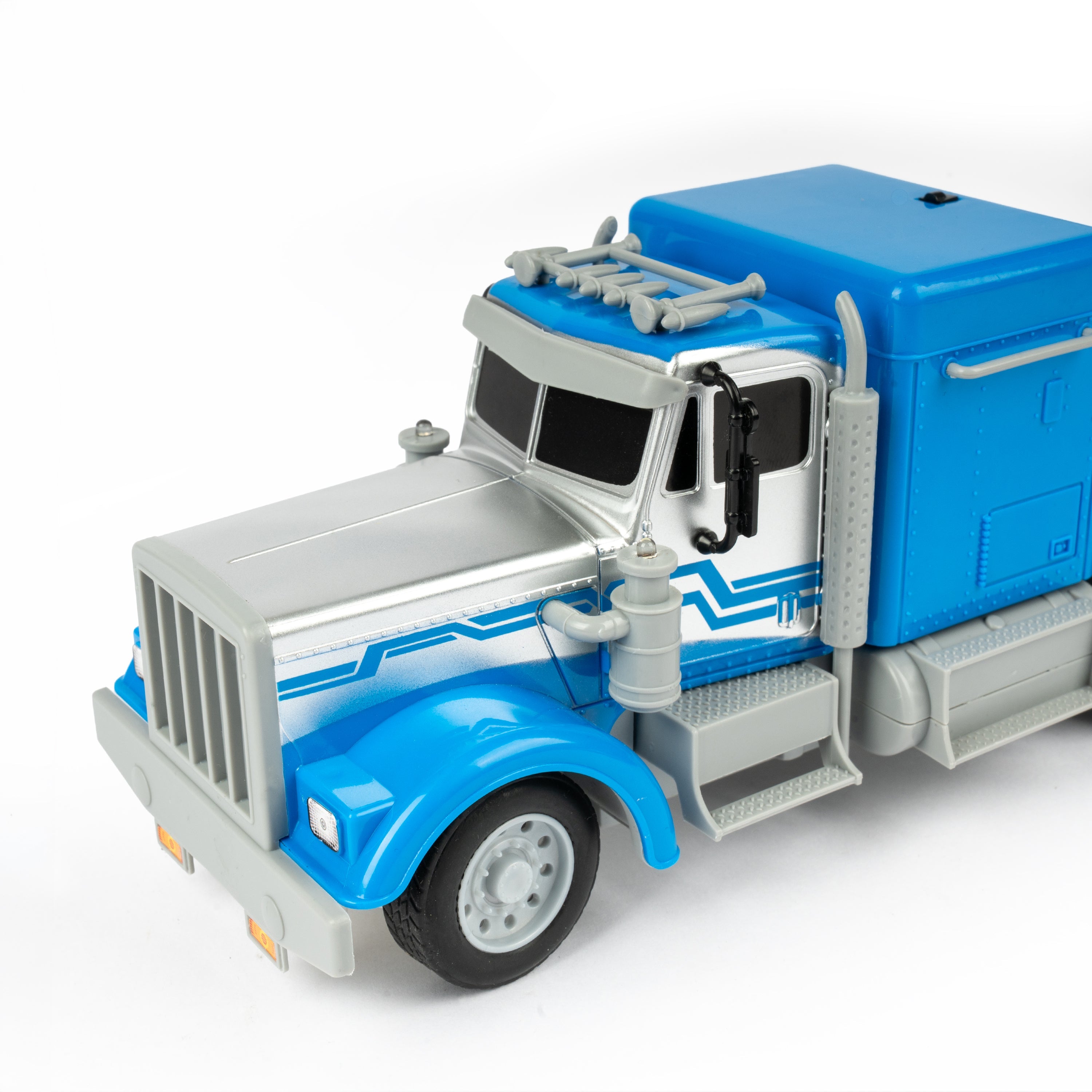 Helicóptero y camión Mega Hauler Gyro RC [paquete de 2]