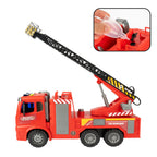 Big Kid's Fire Department Friction Ladder Fire Truck (1:10 scale) - Working Water Hose