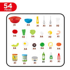 Pretend and Play Salad Playset (54 Pieces)