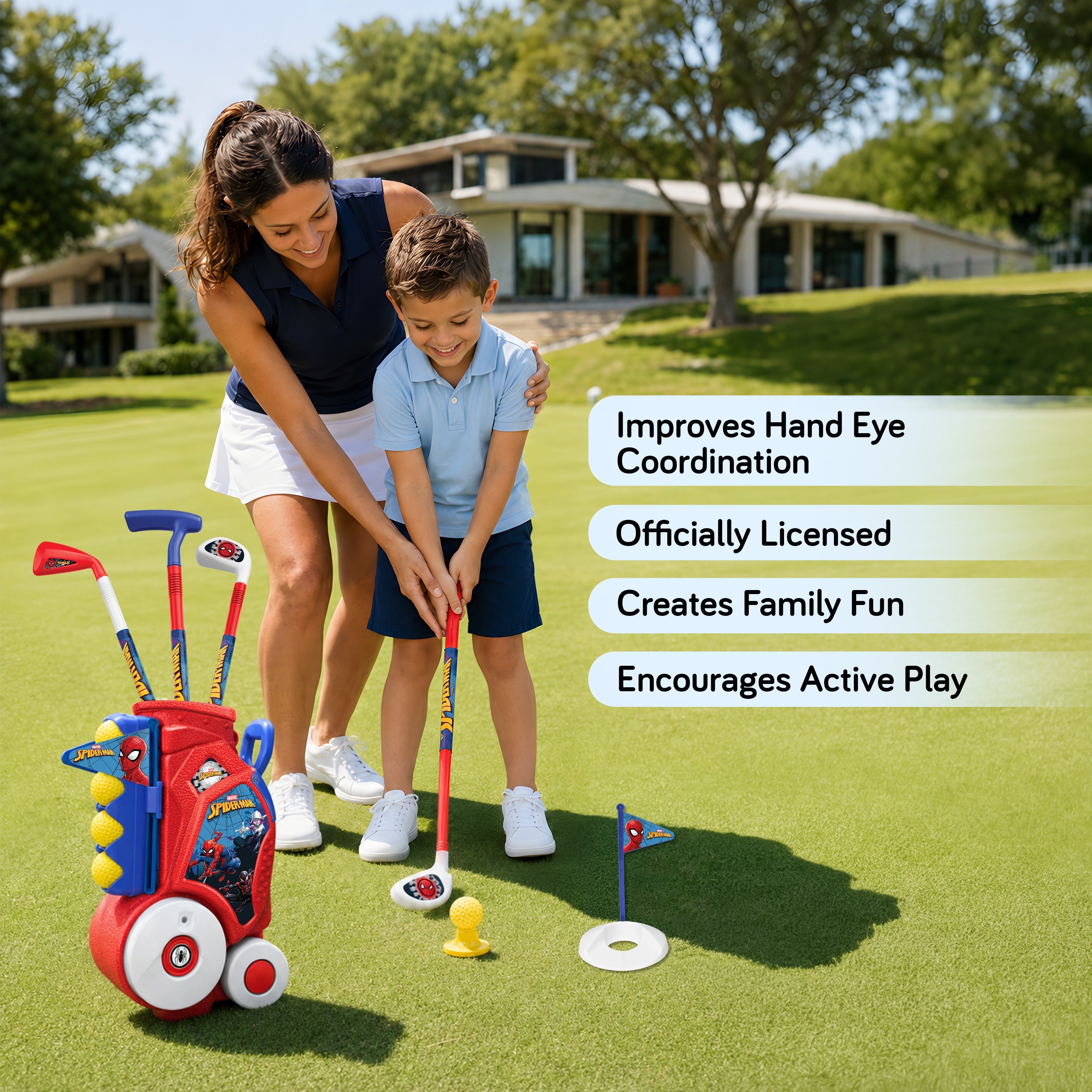 Spider-Man Golf Caddy Playset