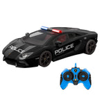 Persecución policial Bugatti Chiron y Lamborghini Aventador [1:14]