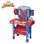Spider-Man & Spidey Tool Bench Playsets with Take Apart Car (55 Pieces)