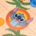 Disney Stitch Wooden Electronic Tabletop Air Hockey
