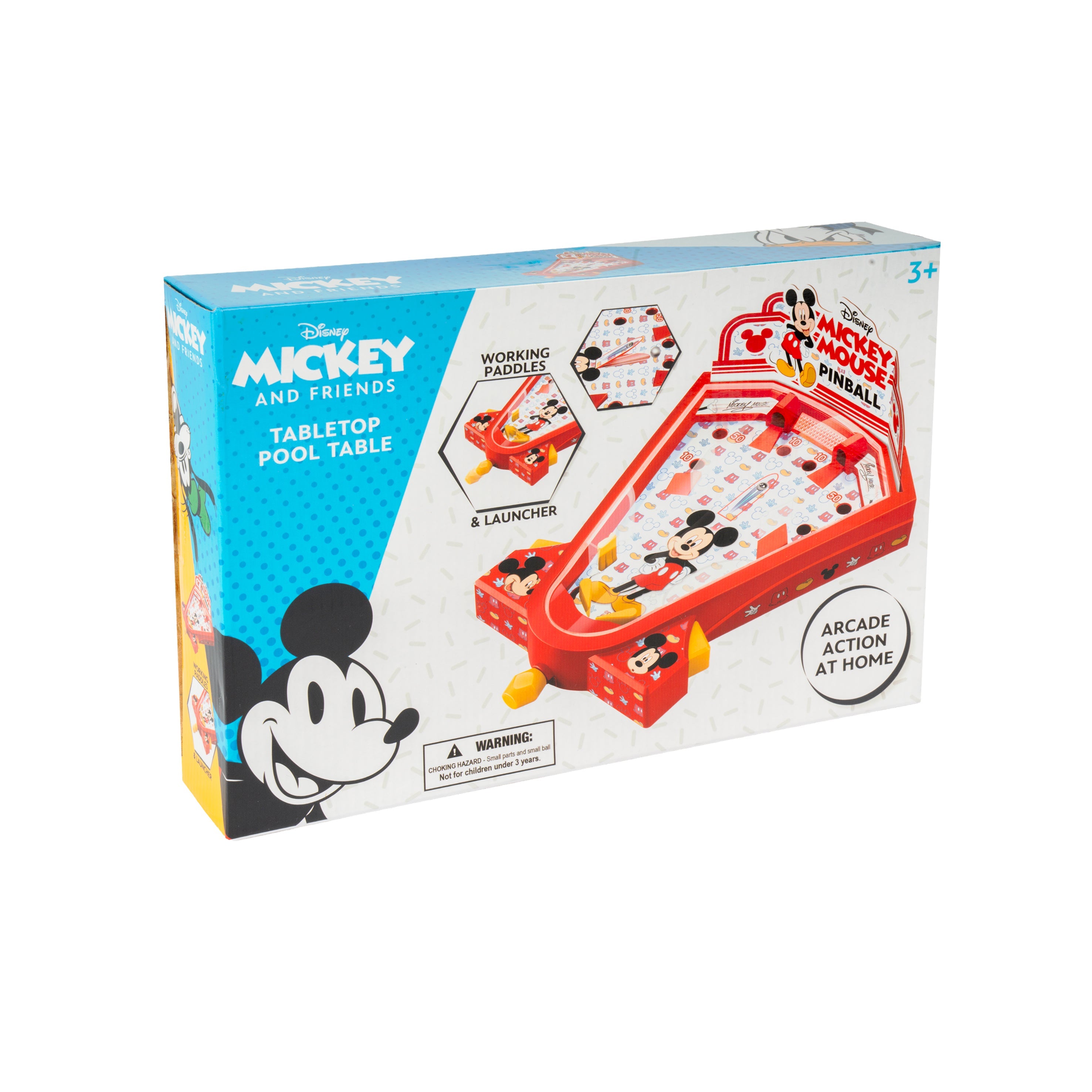 Mickey Mouse Mini Tabletop Pinball Game