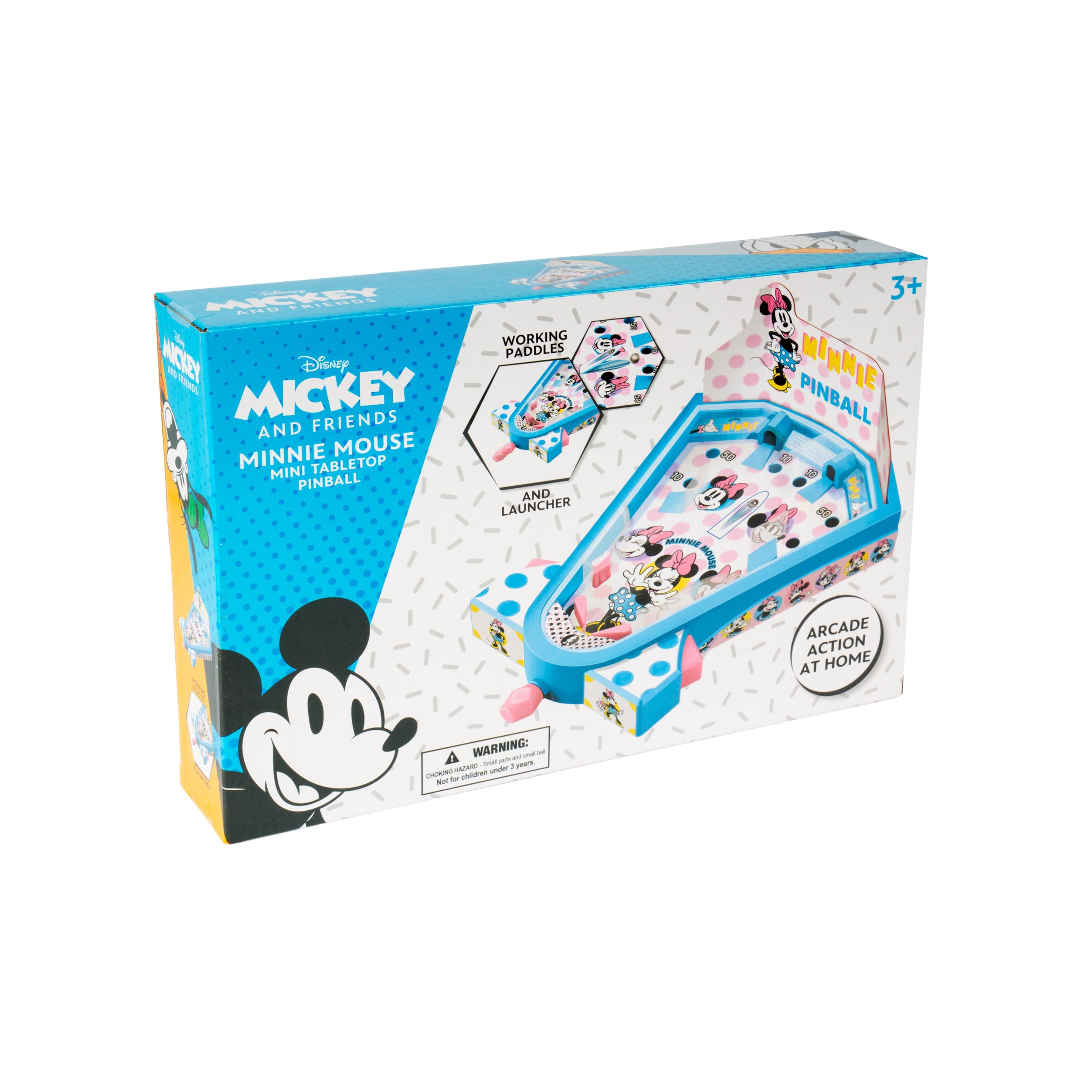 Minnie Mouse Mini Tabletop Pinball Game