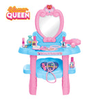 Tocador de juguete Glamour Queen para niñas (22 piezas)