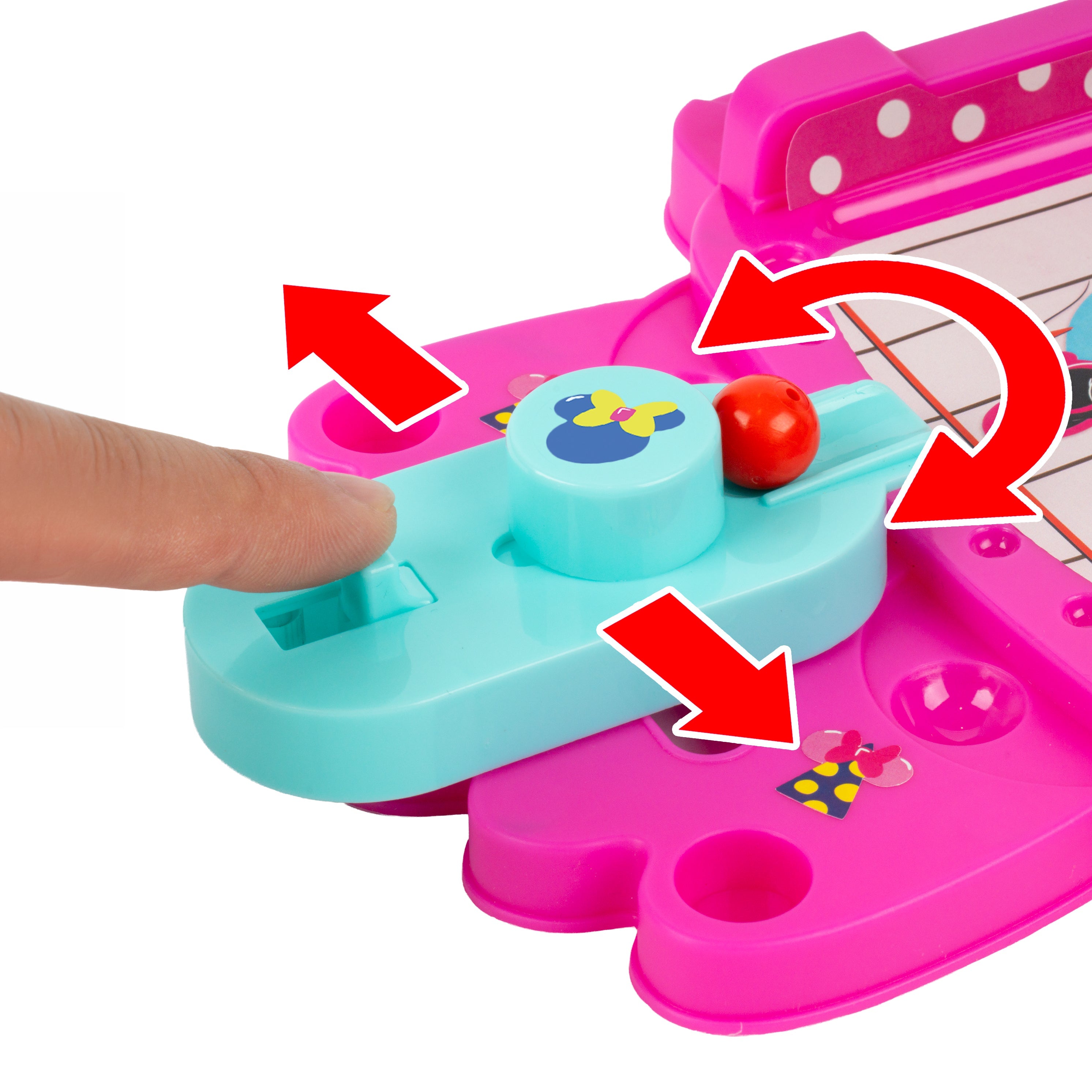 Minnie Mouse Mini Tabletop Bowling Game
