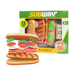 Juego de sándwiches Subway (Set de 12 piezas)